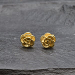 Gold Flower Studs, Flower Studs, Gold Studs, Everyday Earrings, Cute Gold Studs, Small Flower Earrings, Floral Studs, Gold Studs, Earrings