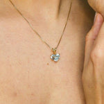 Created Emerald Pendant in 925 Sterling Silver, featuring a Heart Green Emerald in a simple setting, perfect for gifts.