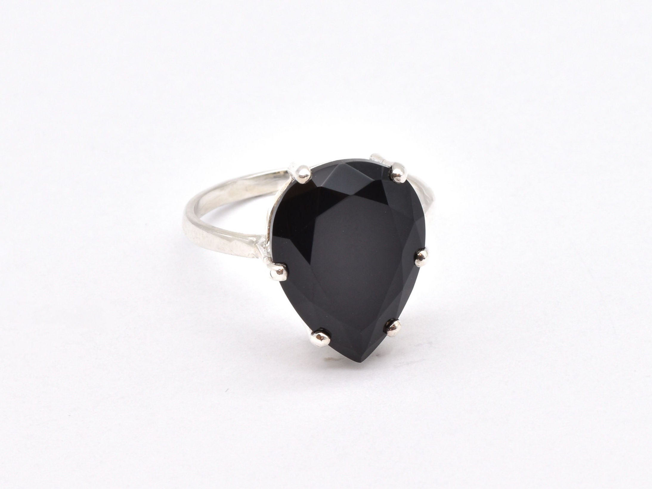Perfect birthday gift, this Onyx Ring channels strength and style.