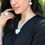 Statement Pearl Earrings, Natural Pearl Earrings, Dangling Earrings, Vintage Pearl Earrings, Asymmetric Earrings, Irregular Pearl Earrings