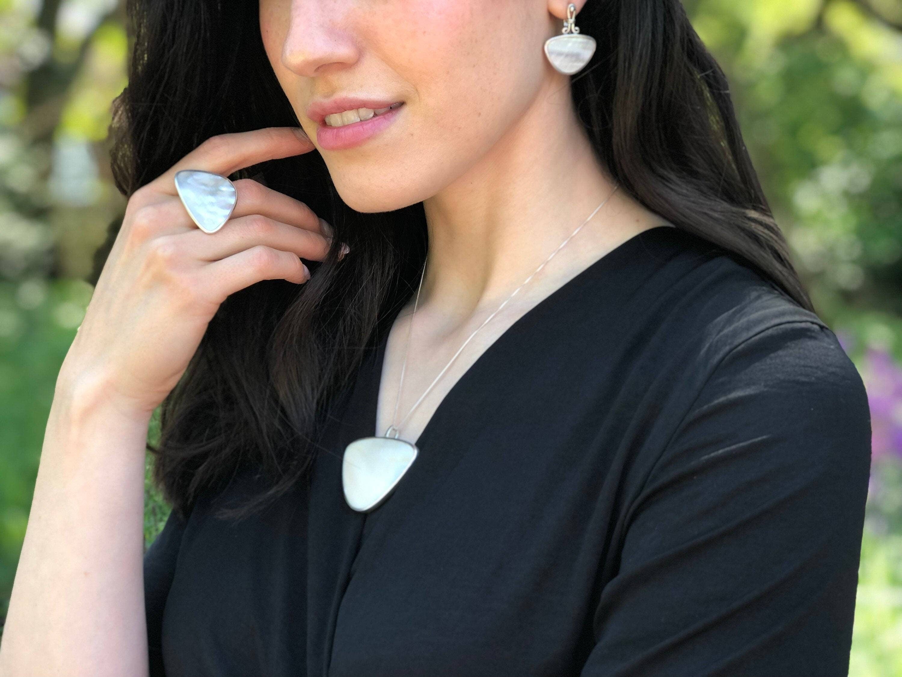 Statement Pearl Earrings, Natural Pearl Earrings, Dangling Earrings, Vintage Pearl Earrings, Asymmetric Earrings, Irregular Pearl Earrings