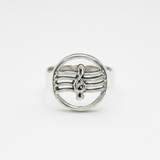 Stylish Music Note Ring in 925 Sterling Silver - Ideal for daily wear and a thoughtful present for music enthusiasts.