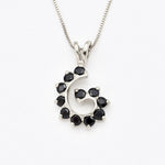 2299-P-nONY: Sterling Silver 925 Natural Onyx