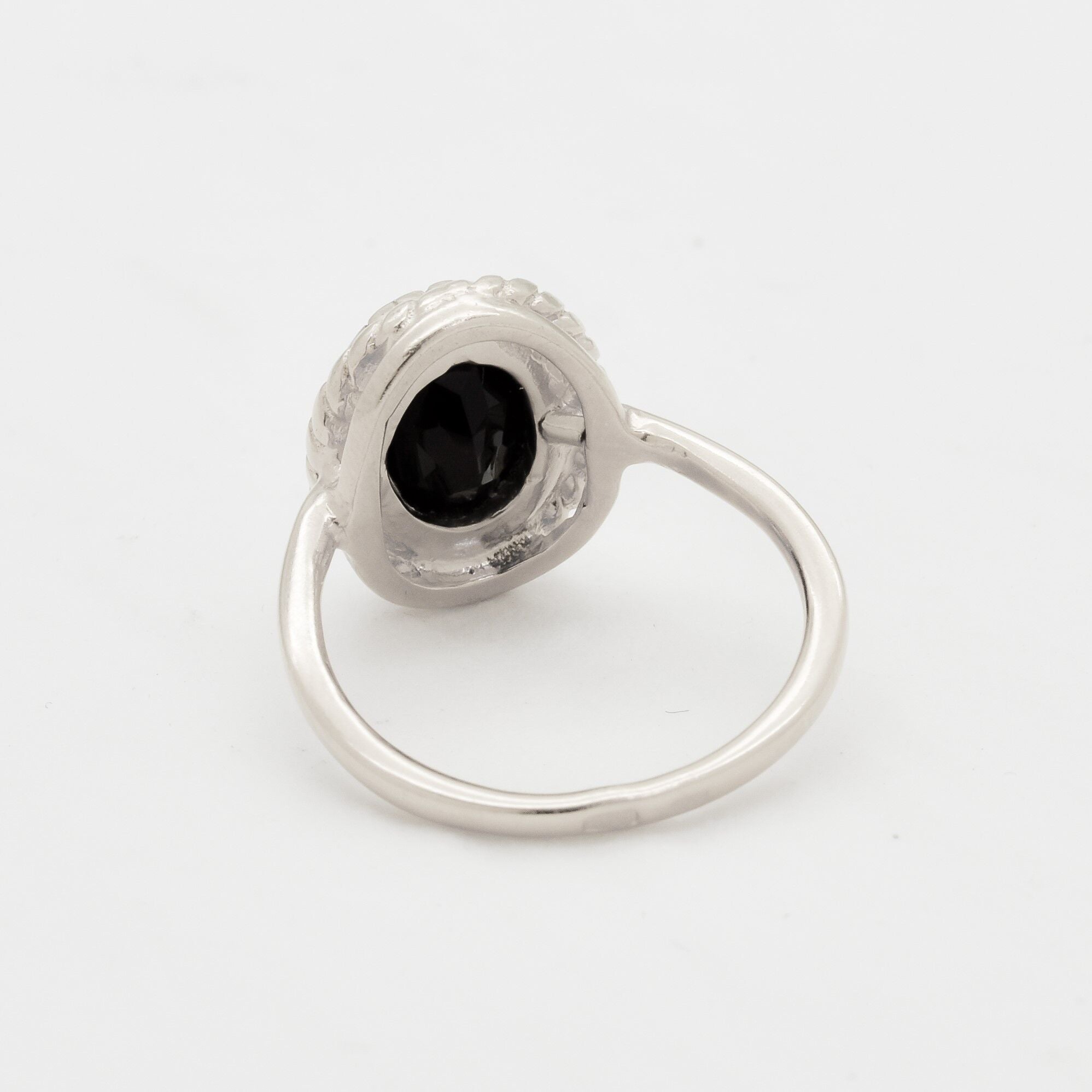 2350-R-nONY: Sterling Silver 925 Natural Onyx