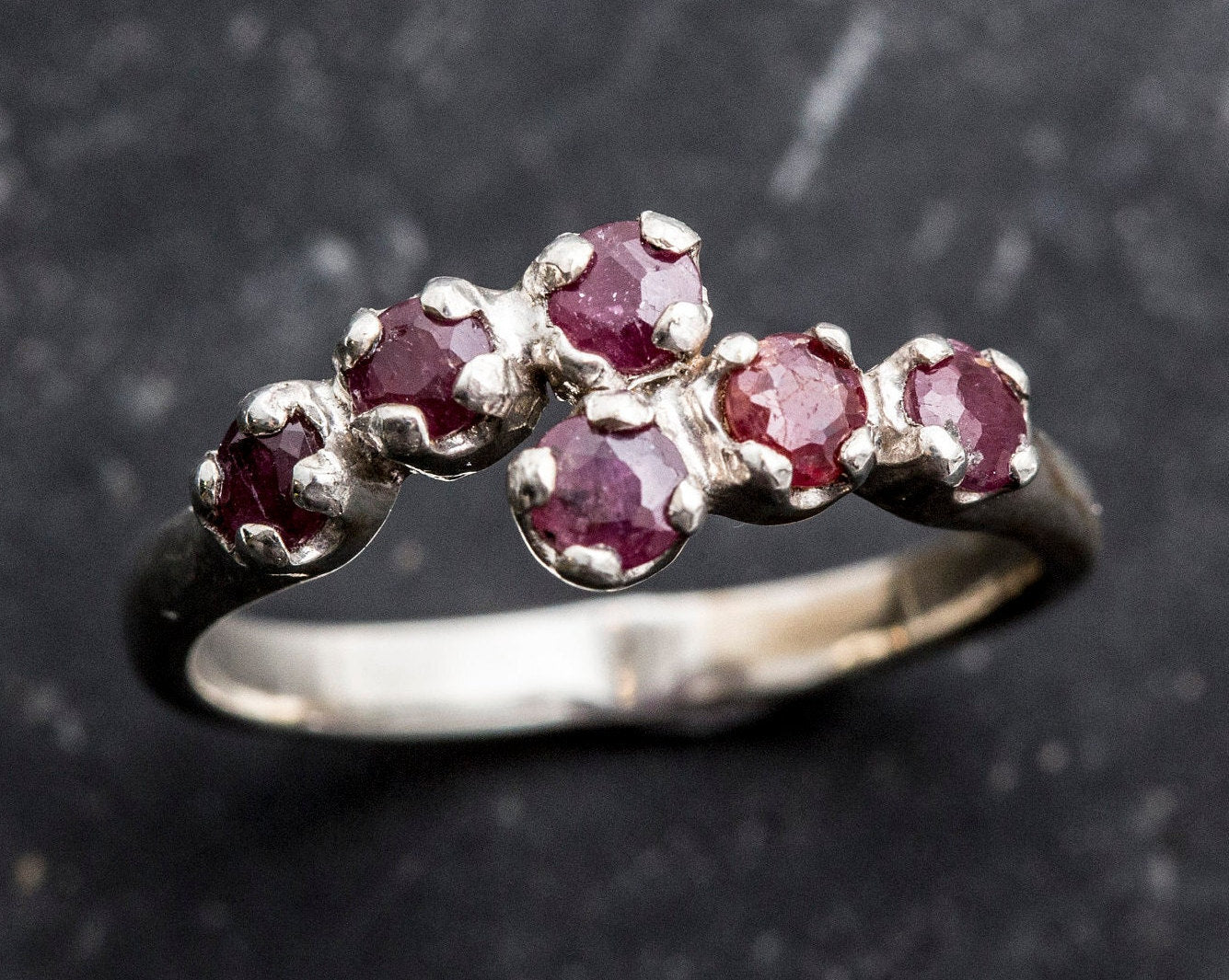 Stunning Natural Ruby Ring set in 925 Sterling Silver, a meaningful gift for July birthdays, representing love and nobility.