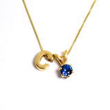 TE-2910/1: Gold Vermeil 18k Amethyst 5mm