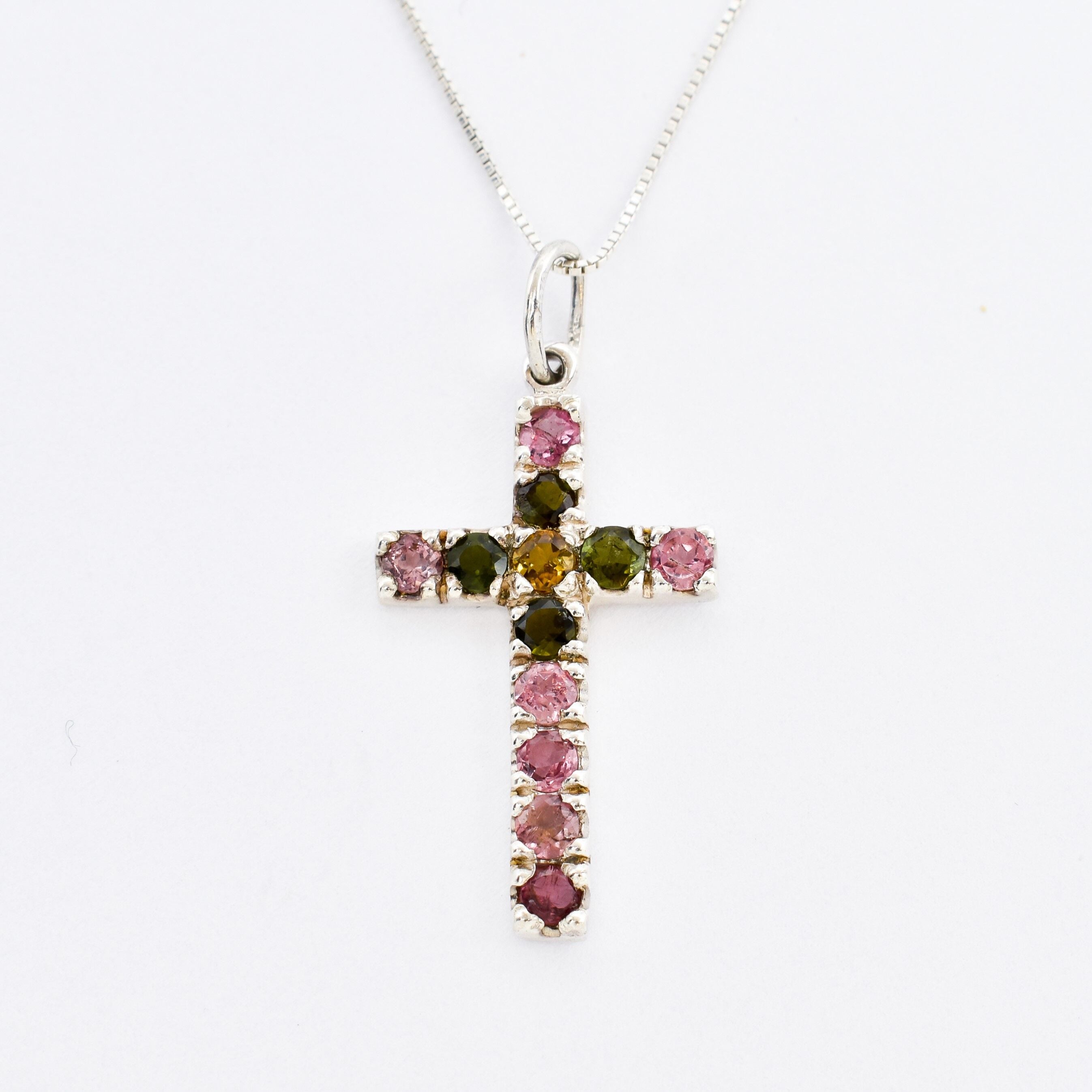 KK185-P-nTOR: Sterling Silver 925 Pink Tourmaline