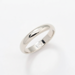 Plain Silver Ring - Minimalist Stackable Band - Silver Promise Band made in 925 Sterling Silver. Ideal for everyday wear and perfect for birthday gifting and special occasions.