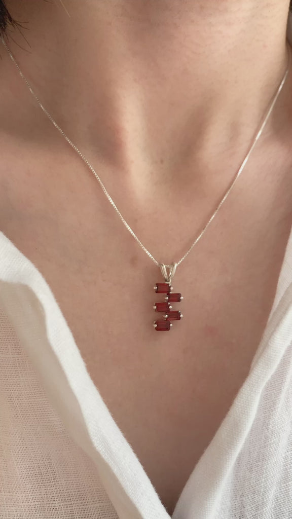 Garnet jewelry offering passion, energy, and self-empowerment