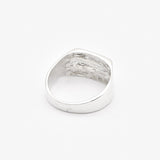 Triple Band Ring, Wide Silver Ring, Silver Triple Band, Statement Ring, Geometric Ring, Unique Ring, Solid Silver Ring, 925 Sterling Silver