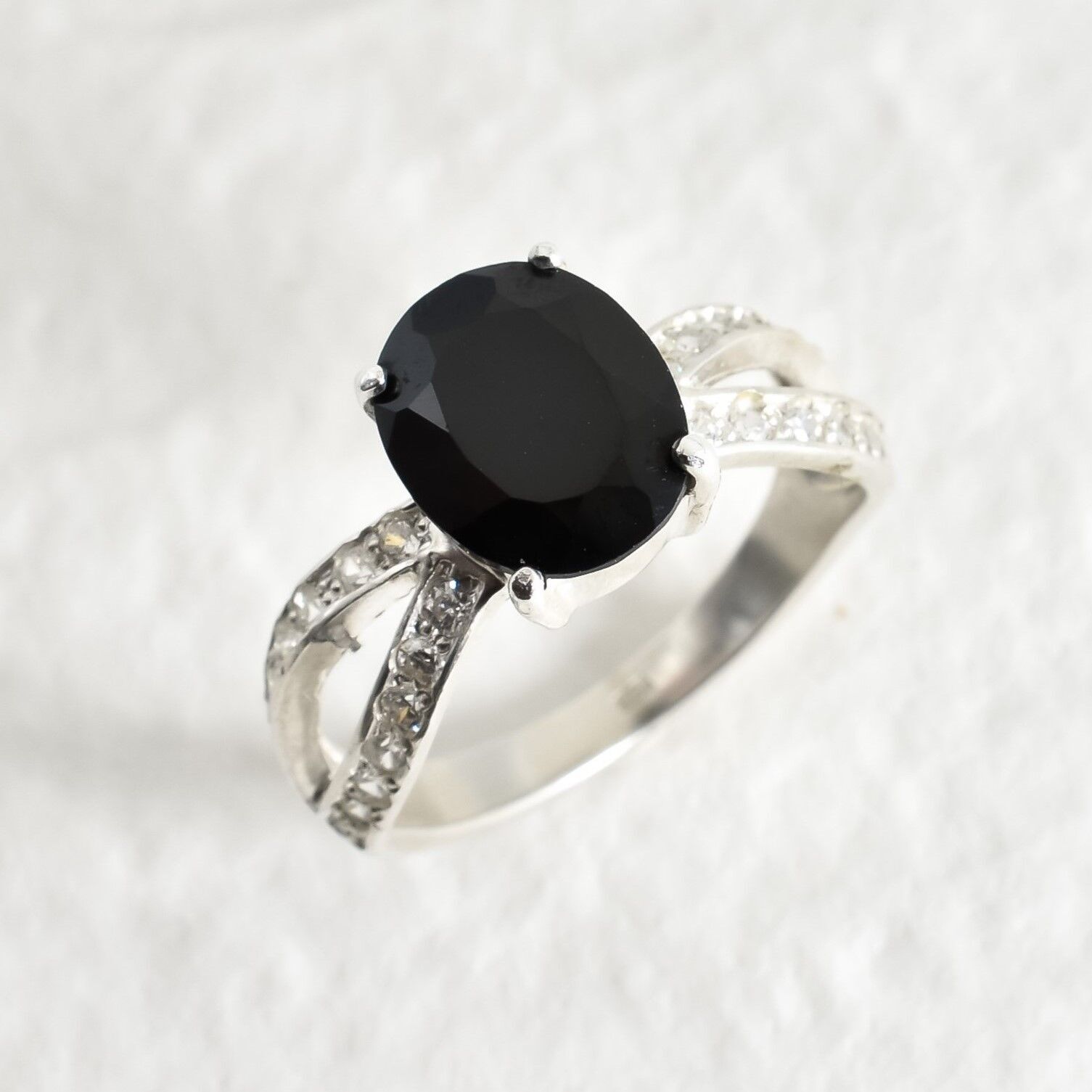 2510-R-nONY: Sterling Silver 925 Natural Onyx