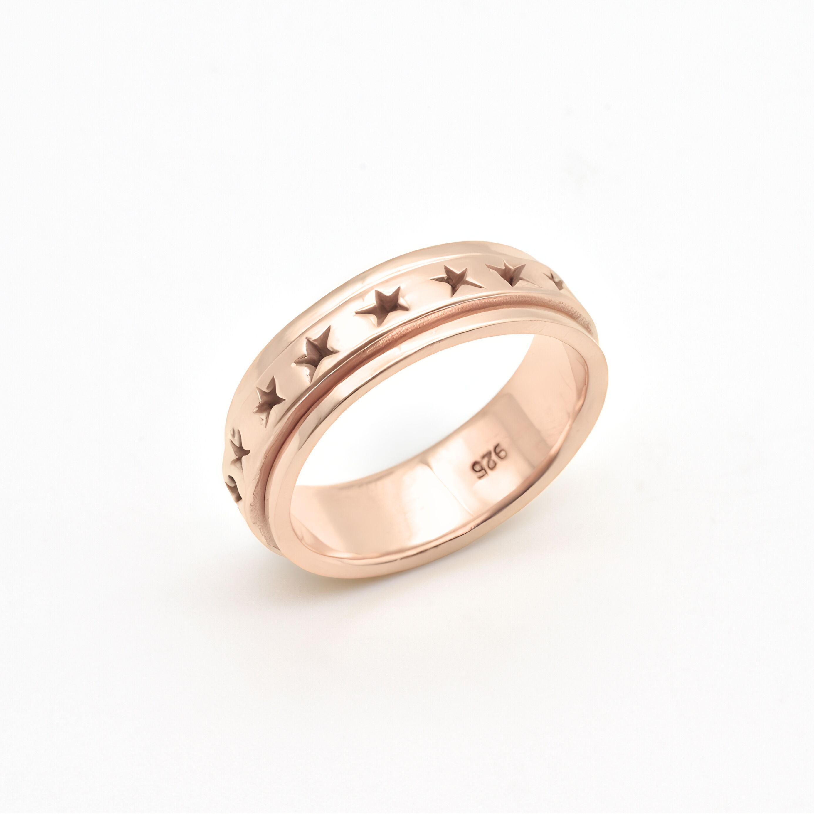 TE-081-R-0S: Rose Gold Vermeil