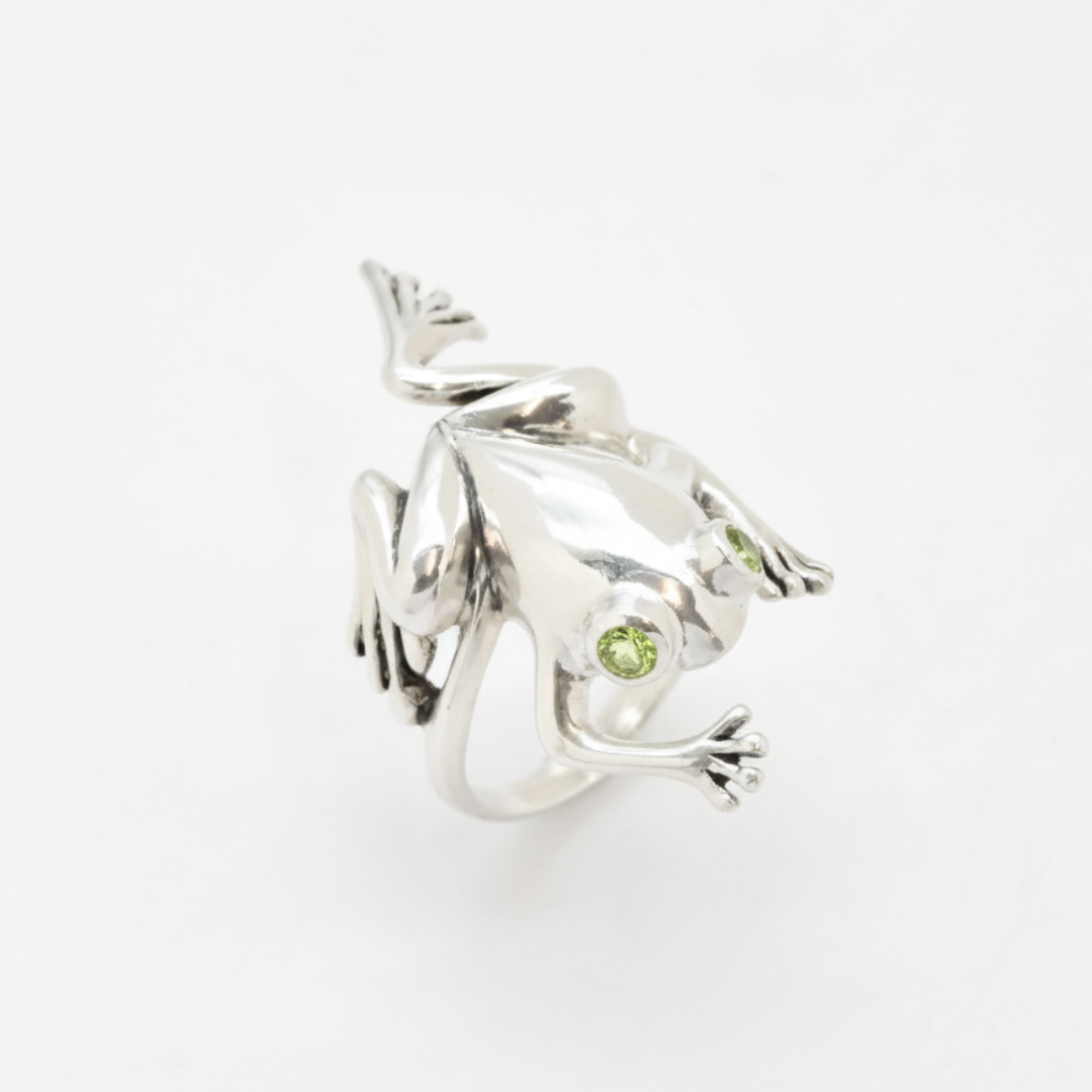 Natural Peridot Ring made in 925 Sterling Silver with Natural Green Peridot in Bezel setting, August Birthstone gift idea, symbolizes renewal and growth, ideal for everyday wear and perfect for birthday gifting and special occasions.
