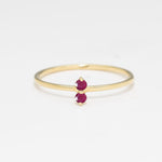 YR-999-R-nRUB-Y: 14k Yellow Gold Natural Ruby