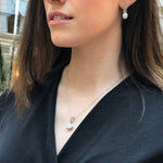 Elegant 925 Sterling Silver Aquamarine Pendant, featuring a vibrant blue stone, perfect for birthdays and special occasions.