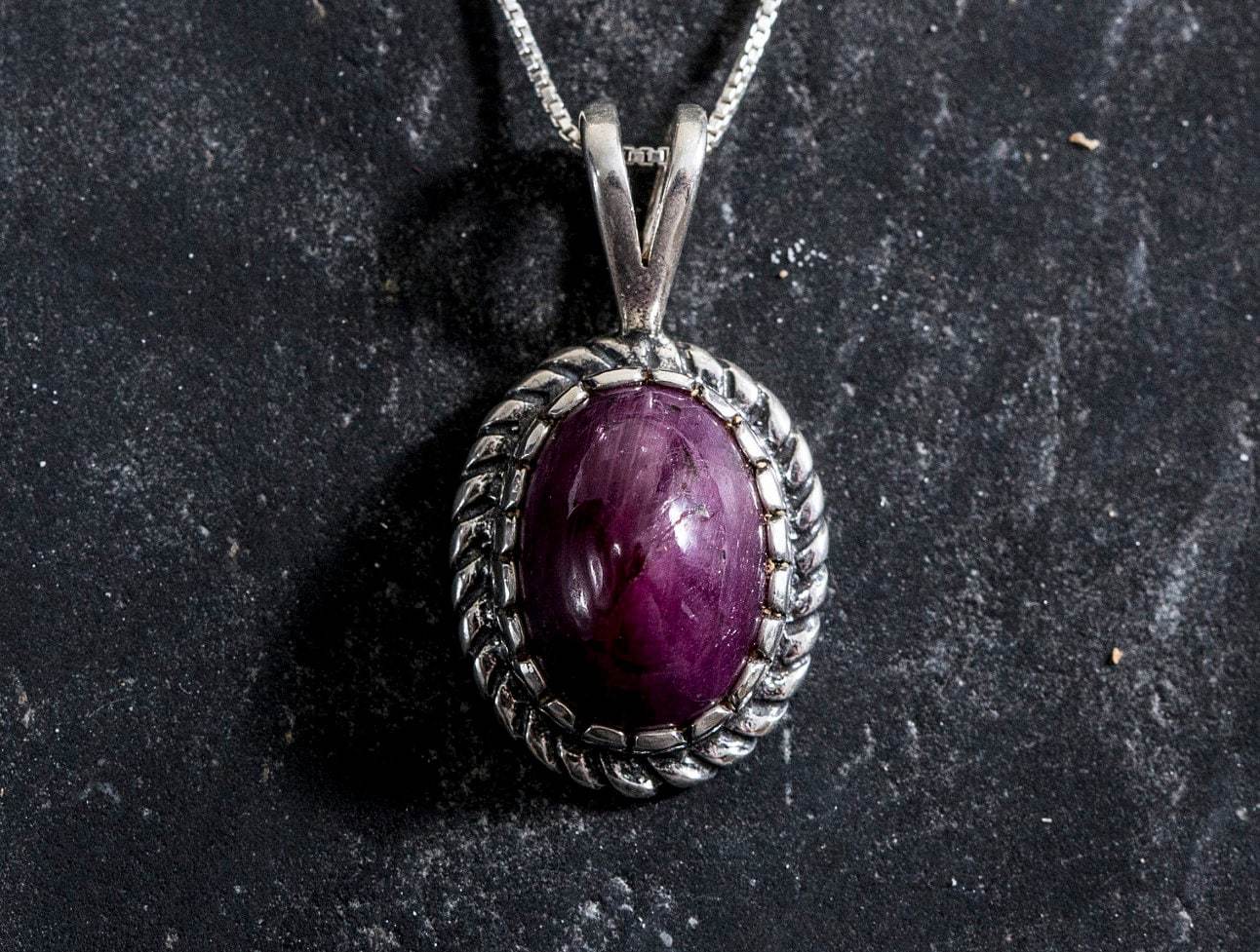 Natural Ruby Pendant made in 925 Sterling Silver with Oval Natural Red Ruby in Bezel setting, July Birthstone gift idea, symbolizes nobility, purity, and passion, ideal for everyday wear and perfect for birthday gifting and special occasions.