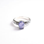 2804-1-R-nTAN: Sterling Silver 925 Natural Tanzanite