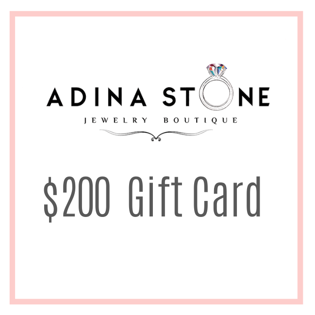 Adina Stone $200 Gift Card