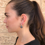 Vintage Silver Studs, Statement Earrings, Silver Earrings, Ball Earrings, Solid Silver Earrings, Sterling Earrings, Unique Silver Earrings
