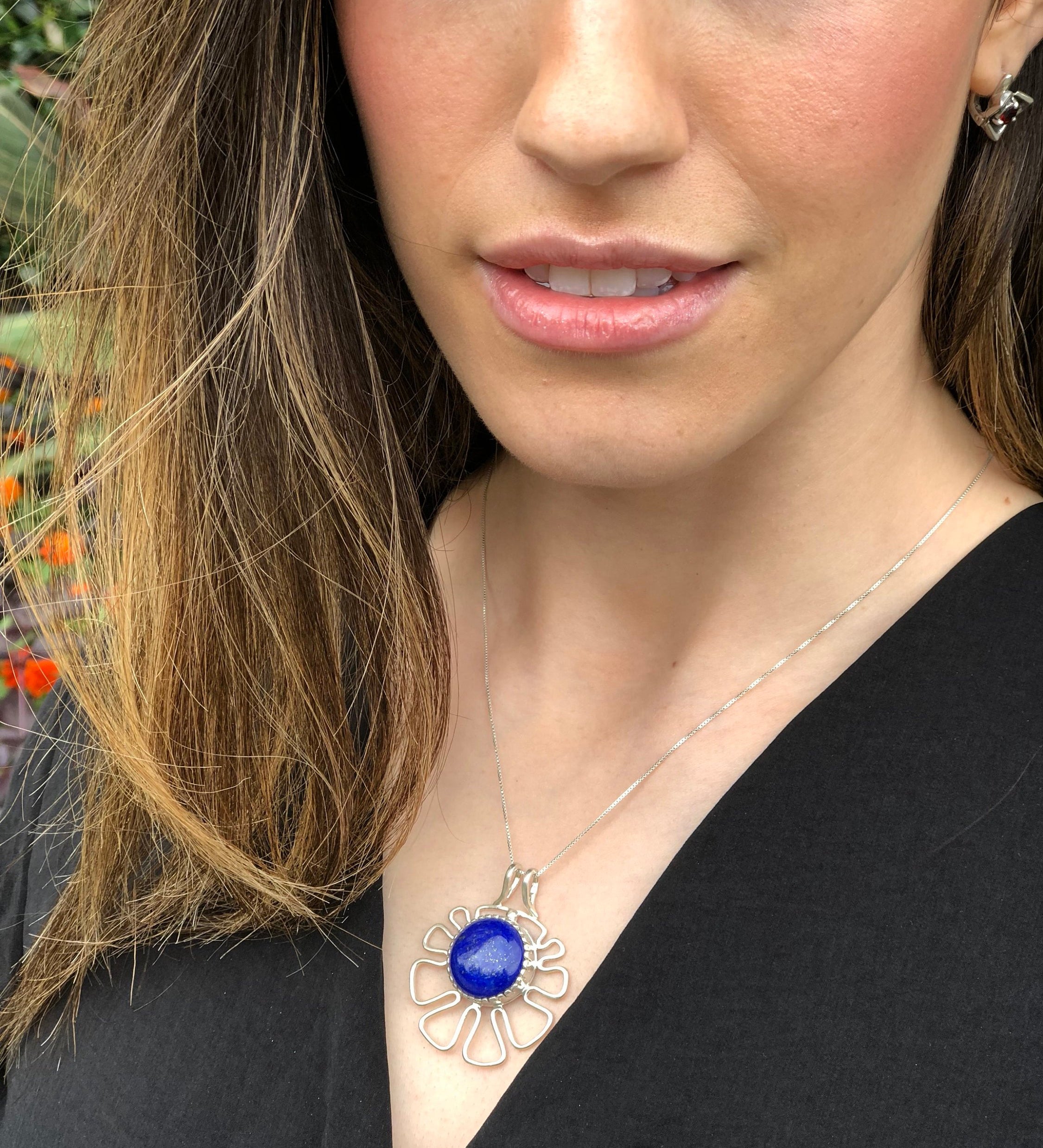 Large Moonstone Pendant, Rainbow Moonstone, Large Moonstone, June Birthstones, June Pendant, Vintage Pendant, Moonstone, 925 Silver Pendant