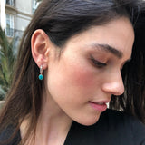 Turquoise Earrings, Natural Turquoise, December Birthstone, Sleeping Beauty, Real Turquoise, Solid Silver, Turquoise, Silver Earrings