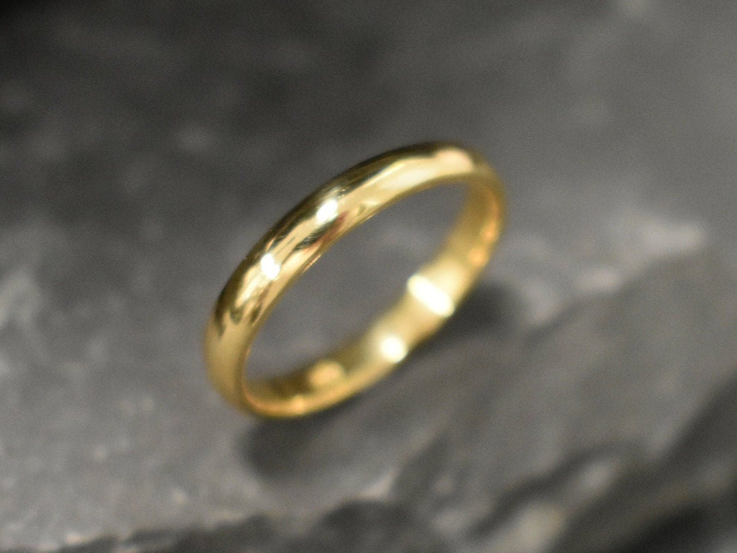 Gold Band, Wedding Gold Band, Wedding Band, Thin Gold Band, Stackable Ring, Wedding Ring, Gold Wedding Ring, Gold Plated Ring, 18K Gold Ring