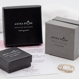 Gold Mystic Topaz Ring, Natural Mystic Topaz, Mystic Topaz Ring, Purple Square Ring, Princess Cut Ring, Purple Stone Ring, Gift For Her, 18K