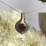 Egyptian Pendant, Ruby Pendant, Created Ruby, Ancient Pendant, Statement Pendant, Antique Ruby Pendant, Red Pendant, Solid Silver Pendant